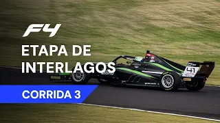 AO VIVO E COM IMAGENS: FÓRMULA 4 - CORRIDA 3 | ETAPA DE INTERLAGOS