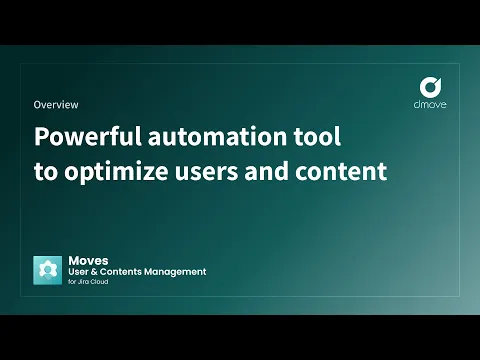 watch Moves User & Contents Management for Jira video
