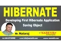 Developing First Hibernate Application Saving Object Mr Natraj