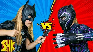 Batman or Black Panther? SuperHeroKids Comics