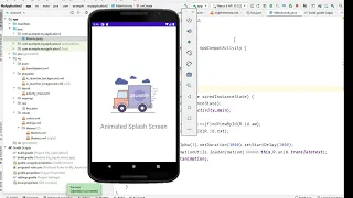 animated splash screen android studio by coder vlogs animated splash screen