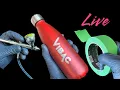 LiVE Customized Hydro Flask with TiME WARP Custom Paint