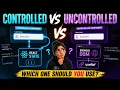 Controlled vs uncontrolled components