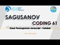 Tugas 3 Dasar Pemrograman Java Script Dengan Brackets - Variabel
