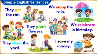 Simple English Sentences | Daily Use English With Sentences | English Learning Made Easy