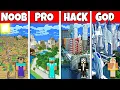 Download Lagu Minecraft Battle: NOOB vs PRO vs HACKER vs GOD! CITY BUILD CHALLENGE in Minecraft