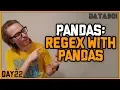 22 Using Regular Expressions Regex with Pandas