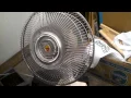 Menards 12 Oscillating Portable Fan