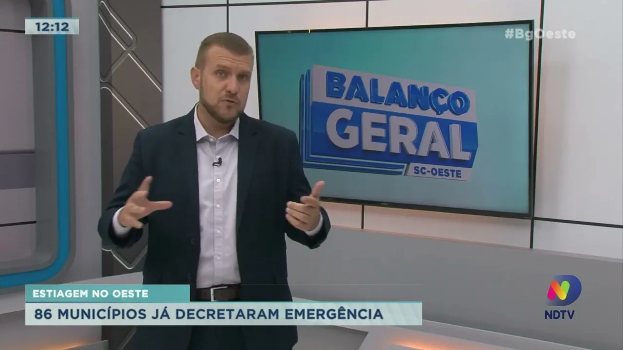 86 municípios já decretaram emergência por conta da estiagem no Oeste