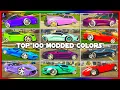 The Top 100 Best Modded Crew Colors In GTA 5 Online Bright Colors Secret Neon More