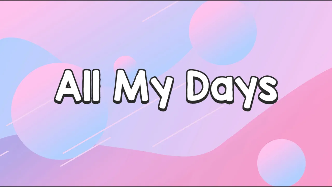 All my Days (Official Music Video) | CFC KFC All my Days (Official Music Video) | CFC KFC