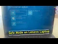 How to Enter Safe Mode on Lenovo Laptop Windows 10 11