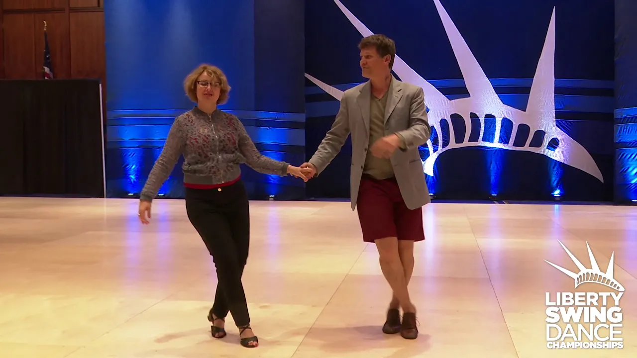Liberty Swing 2019 Pro Am Routine Follower Elena Ravich with Tybaldt Ulrich