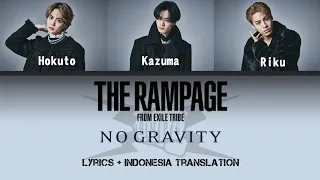 Download THE RAMPAGE from EXILE TRIBE - NO GRAVITY | Lyrics and Indonesian translation MP3
