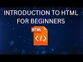 HTML Basics Part 1 Complete Introduction to HTML