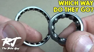 Caged Bearings - Which Direction Do They Go