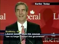 "Mr. Harper, your time is up"