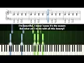 Mitski - Liquid Smooth - Accurate Piano Tutorial with Sheet Music