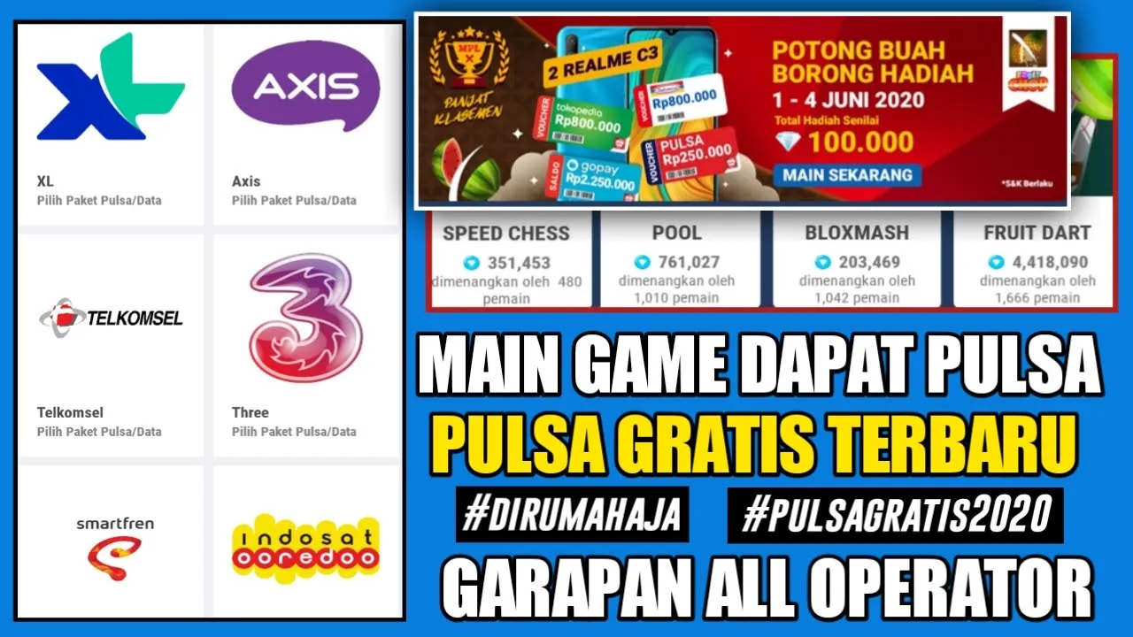 Cara Dapat Pulsa Rp.50.000 Tanpa Undang Teman - Apk Penghasil Pulsa Tercepat 2020