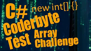 Array Callenge in Coderbyte set Playback Speed to 2 if I want to watch this