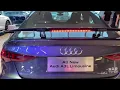 Electric rear spoiler for Audi