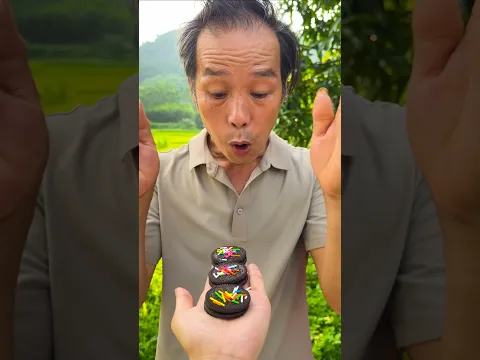 THỬ THÁCH NHẮM MẮT ĂN bánh oreeo ,Tương cà🍅 Kem Celano , siêu ngon sự kết hợp hoàn hảo #food #cute