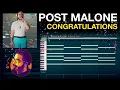 How Congratulations by Post Malone was made