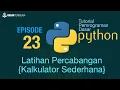 Belajar Python Dasar - 23