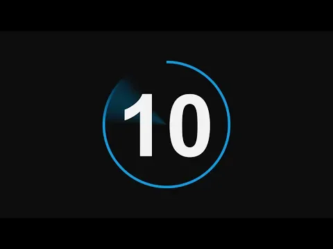 Download MP3 Countdown Timer 10 seconds with Sound Effect 4K Free Download