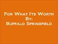 For What It's Worth (Lyrics) - Buffalo Springfield