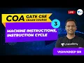 COA Machine Instructions Instruction Cycle Lec 3 GATE 2021 Crash Course