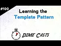 Learning the Template Pattern