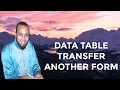 how to data table transfer an another jframe java netbeans afsomali
