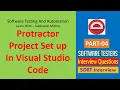 04 - Set up Protractor Project in Visual Studio Code