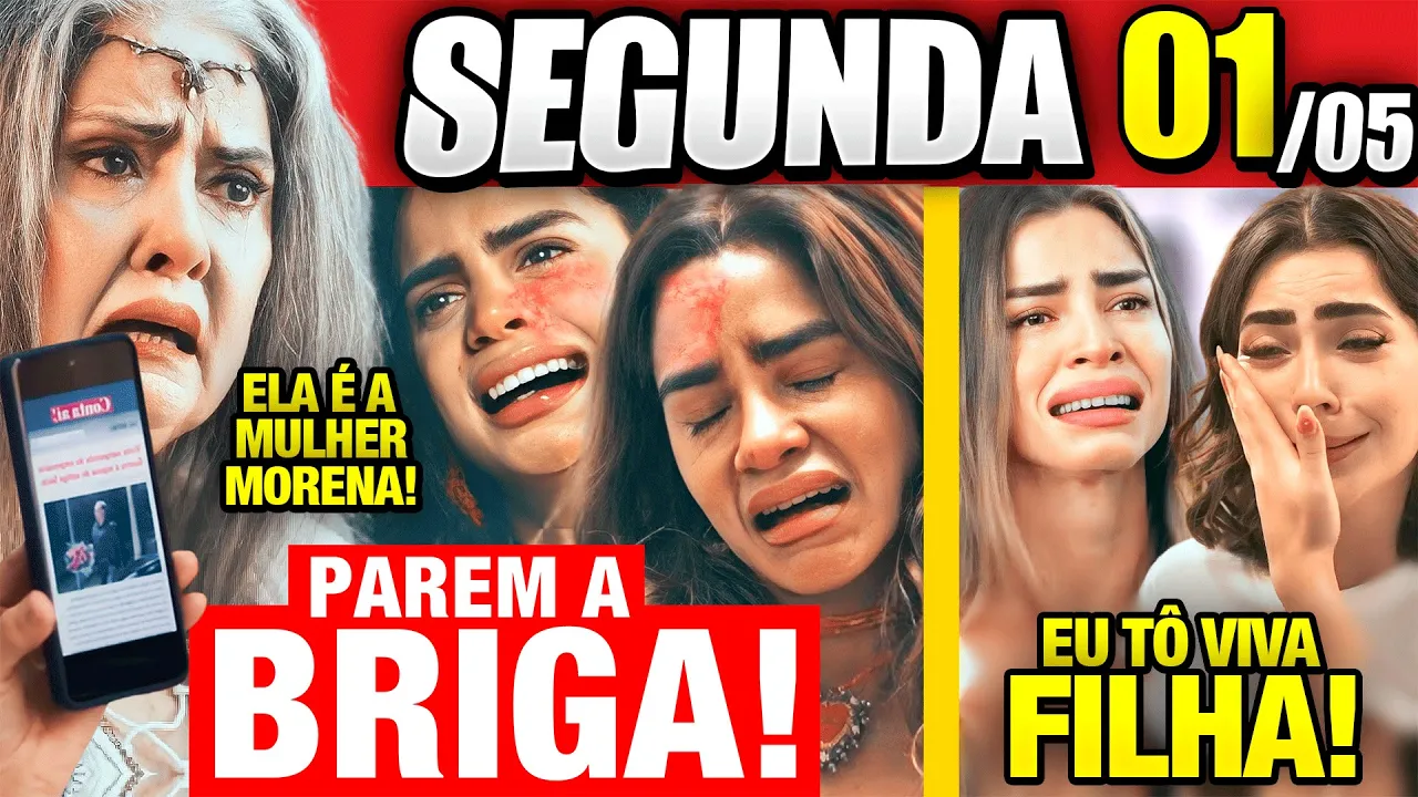 TRAVESSIA - Capítulo de hoje 01/05 SEGUNDA - Resumo Completo da Novela Travessia Hoje 01/05/23