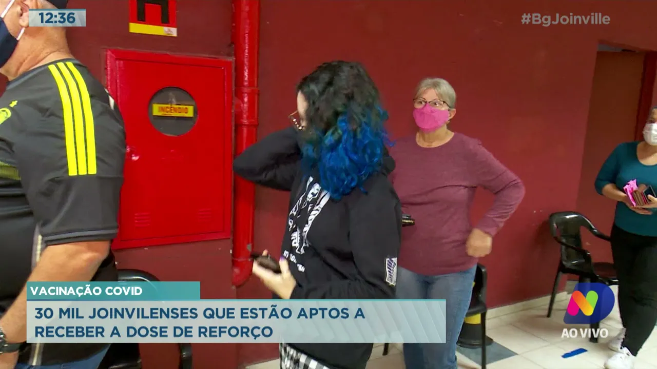 Vacinação Covid: 30 mil joinvilenses estão aptos a receber a dose de reforço