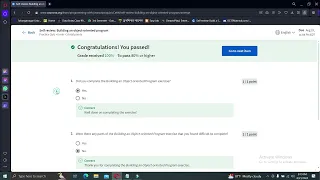 Self review Building an object-oriented program Coursera Programming with JavaScript Meta