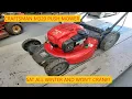 Craftsman M320 Push Mower Sat All Winter Won t Crank