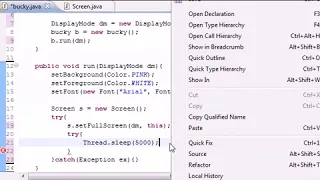 Java Game Development 5 Creating a Full Screen Display