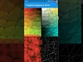 Flutter widget triangles background