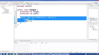Java Tutorial For Beginners 25 Inheritance in Java