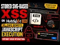 Stored SVG-Based XSS website Allows Remote JavaScript Execution Without User Interaction