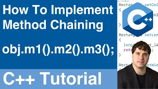 How To Implement Method Chaining C Tutorial