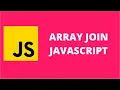 Array Join JavaScript