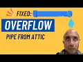 How To Fix A Dripping Overflow Pipe - Float Valve Replaced