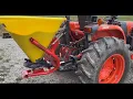 New Fertilizer Spreader This Will Help To Get The Hay Fields Ready