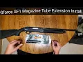 Gforce GF1 12 Gauge Semi-Automatic Shotgun 7 1 Magazine Tube Extension Installation