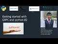Getting started with GRPC and python