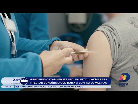 Municípios catarinenses iniciam articulação para integrar consórcio de compra de vacinas