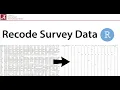 Recode Survey Data in R